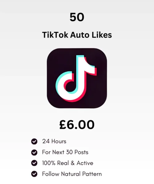 Buy Automatic TikTok  Likes From Social Cart