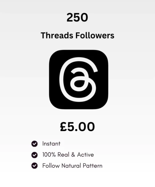 Buy Threads Followers UK
